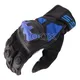 GS Team Racing-Gants de moto en cuir pour BMW Gants de motocross Gants de vélo Hurrad Noir Bleu