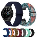 Bracelet réglable en nylon pour Samsung Galaxy Watch 3 Gear S3 Frontier montre Huawei GT2 bracelet