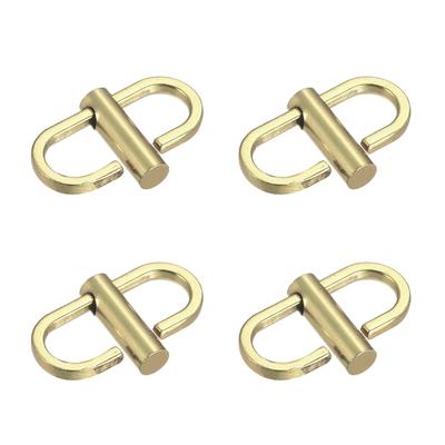 Adjustable Metal Buckles, 4Pcs 22x10mm Chain Shortener Bag Strap Clasps, Bronze