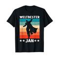 Bester Jan Der Welt Weltbester Jan T-Shirt