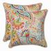 Pillow Perfect Outdoor Gilford Festival 16.5-inch Throw Pillow (Set of 2) - 16.5 X 16.5 X 5 - 16.5 X 16.5 X 5