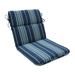 Pillow Perfect Outdoor Terrace Caribe Rounded Corners Chair Cushion - 40.5 X 21 X 3