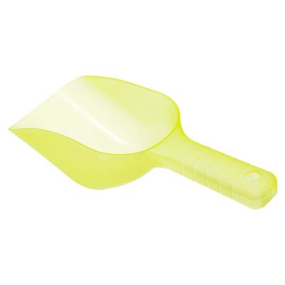 Ice Scoop Plastic 5.9x3.3x2.4" Flour Cereal Sugar Shovel Yellow