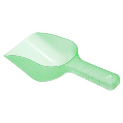 Ice Scoop Plastic 5.9x3.3x2.4" Flour Cereal Sugar Shovel Green