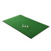 Golf Hitting Mat - 5x3-Foot Artificial Turf Training Mat with 3 Tees, 6 Teeing Positions - Outdoor or Indoor Golf by Wakeman