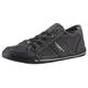 Sneaker MUSTANG SHOES Gr. 38 (5), schwarz (anthrazit, schwarz) Damen Schuhe Sneaker