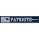 "New England Patriots 3.75x19 Street Sign"