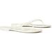 Tory Burch Shoes | Nib Tory Burch Studded Jelly Thong Sandal New Ivory Us 7.5 8 Authentic | Color: White | Size: 8