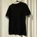 Burberry Shirts | Burberry Men's Cuff Logo Label Printing Short Sleeve T-Shirt Black T-Shirts | Color: Black | Size: Xs