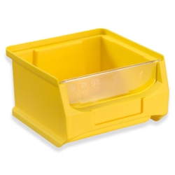 PROREGAL 100x Transparente Frontblende für Sichtlagerbox 1.0 | HxBxT 0,2x9,7x2,8cm Image