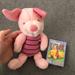Disney Toys | Disney Winnie The Pooh Piglet Stuffed Animal And Playing Cards Bundle | Color: Pink/Purple | Size: Osg