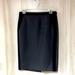 J. Crew Skirts | J. Crew Gray Navy Wool No. 2 Pencil Skirt Sz 0 | Color: Blue/Gray | Size: 0
