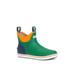 Xtratuf 6 in Ankle Deck Boot - Men's Green/Orange/Navy 10 XMAB-307-GRN-100