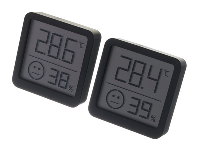 TFA Thermo-Hygrometer BK Set of 2