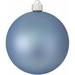 The Holiday Aisle® (200mm) Ornament Commercial Grade Shatterproof Plastic Ball Ornaments Plastic in Gray/Blue | 8 H x 8 W x 8 D in | Wayfair
