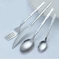 Mercer41 20-piece Flatware Stainless Steel Utensil Set Include Knife/fork/spoon, Service For 5 Stainless Steel in Gray | Wayfair