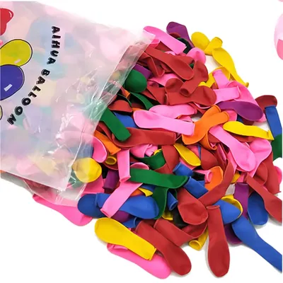 Ballons gonflables multicolores en latex pour jeux de tir en plein air boules d'eau fournitures de