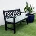 Humble + Haute Griffen Snowy Indoor/Outdoor Corded Bench Cushion