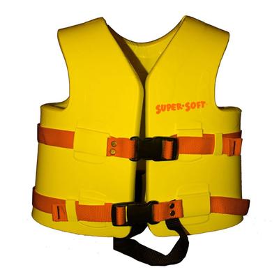 TRC Recreation Super Soft Child Life Jacket Swim Safety Vest, X Small, Yellow - 1.35
