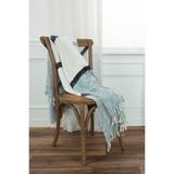 Rizzy Home Color Block with Stripes Woven Throw
