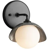 Hubbardton Forge Brooklyn 1-Light Single Shade Bathroom Wall Sconce - 201372-1007