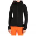 Icebreaker - Women's Zoneknit L/S Zip Hoodie - Hoodie Gr L schwarz