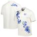 Men's Tommy Bahama Cream Indianapolis Colts Sport Azule Oasis Camp Button-Up Shirt