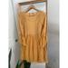 Anthropologie Dresses | Anthropologie Golden Yellow Embroidered Dress | Color: Gold/Yellow | Size: Xs