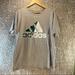 Adidas Shirts | Adidas Shirt Large Mens L Gray The Go-To Tee Black Center Logo Crew Neck | Color: Gray | Size: Xl