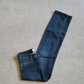 Free People Jeans | Free People Skinny Leg Jegging Jeans Womens Size 27 Blue Dark Wash Stretch | Color: Blue | Size: 27