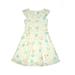 Old Navy Dress - A-Line: Ivory Floral Skirts & Dresses - Kids Girl's Size Small