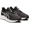 Laufschuh ASICS "PATRIOT 13 GS", Gr. 38, silber (schwarz, silberfarben), Textil, sportlich, Schuhe