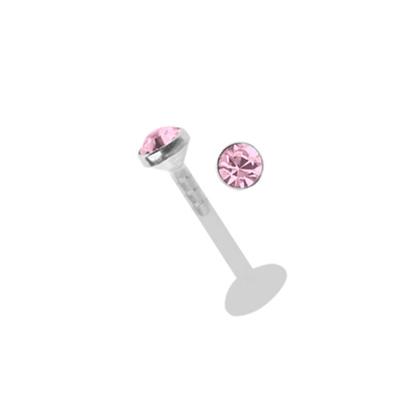 Dehnschnecke ADELIA´S "Piercing Ohrpiercing" rosa Damen Piercings Adelia´s Teflon ist Allergiefrei und als Erstpiercing zugelassen