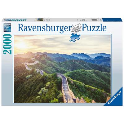 Puzzle RAVENSBURGER "Chinesische Mauer im Sonnenlicht" Puzzles bunt Kinder Made in Germany, FSC - schützt Wald weltweit