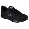 Berufsschuh SKECHERS "Ghenter-Bronaugh Schnürschuh" Gr. 40, schwarz, 40, Textil, Synthetik, Schuhe, Schnürschuh für Gastronomie mit Skechers Memory Foam Innensohle