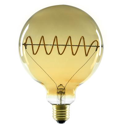 SEGULA LED-Leuchtmittel "LED Bridge Globe 125 Curved Plus gold", gold (goldfarben), L:180cm Ø:125cm, Leuchtmittel, dimmbar, E27, Bridge Globe 125 Curved Plus gold Image