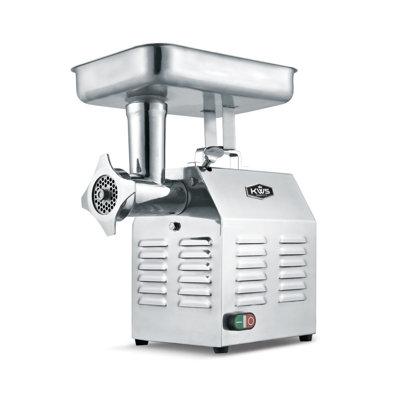KWS KitchenWare Station KWS Commercial 765W 1HP Electric Meat Grinder 264 lbs/hr Heavy Duty Meat Grinder in Gray | Wayfair TC-12