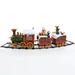 Kurt Adler 3 Piece Musical Santa Train Decorative Accent Set Resin | 6.5 H x 9 W x 3.75 D in | Wayfair JEL1313