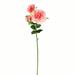 Primrue 27" Artificial Rose Stem Polyester in Pink | 27 H x 5 W x 5 D in | Wayfair 742DD57F18974319B153B44DDC707D38