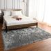 White 60 x 36 x 3 in Area Rug - Mercer41 Dorcer Machine Tufted Faux Fur Area Rug in Gray Faux Fur | 60 H x 36 W x 3 D in | Wayfair