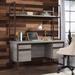 17 Stories Saiesta Executive Desk Wood in Brown | 29.764 H x 65.984 W x 30 D in | Wayfair 8C8ABCBA48B045E187109B40952F3F8D