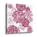 Dakota Fields Soft Pale Blush Watercolor Succulent Wall Garden XI - Print Canvas in Pink | 18 H x 18 W x 2 D in | Wayfair