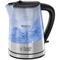 Russell Hobbs Purity - 1 L - 2200 W - Noir - Argent - Transparent - Indicateur de niveau d'eau