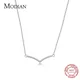 Modian – pendentif Simple en argent Sterling 925 pour femmes chaîne à maillons bijoux de mariage