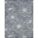 Loomaknoti Breyleigh Cerimia Blue Polypropylene Area Rug - 3' x 5'