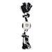 White/Black Rope Tennis Ball Star Wars Stromtrooper Face Dog Toy, X-Large