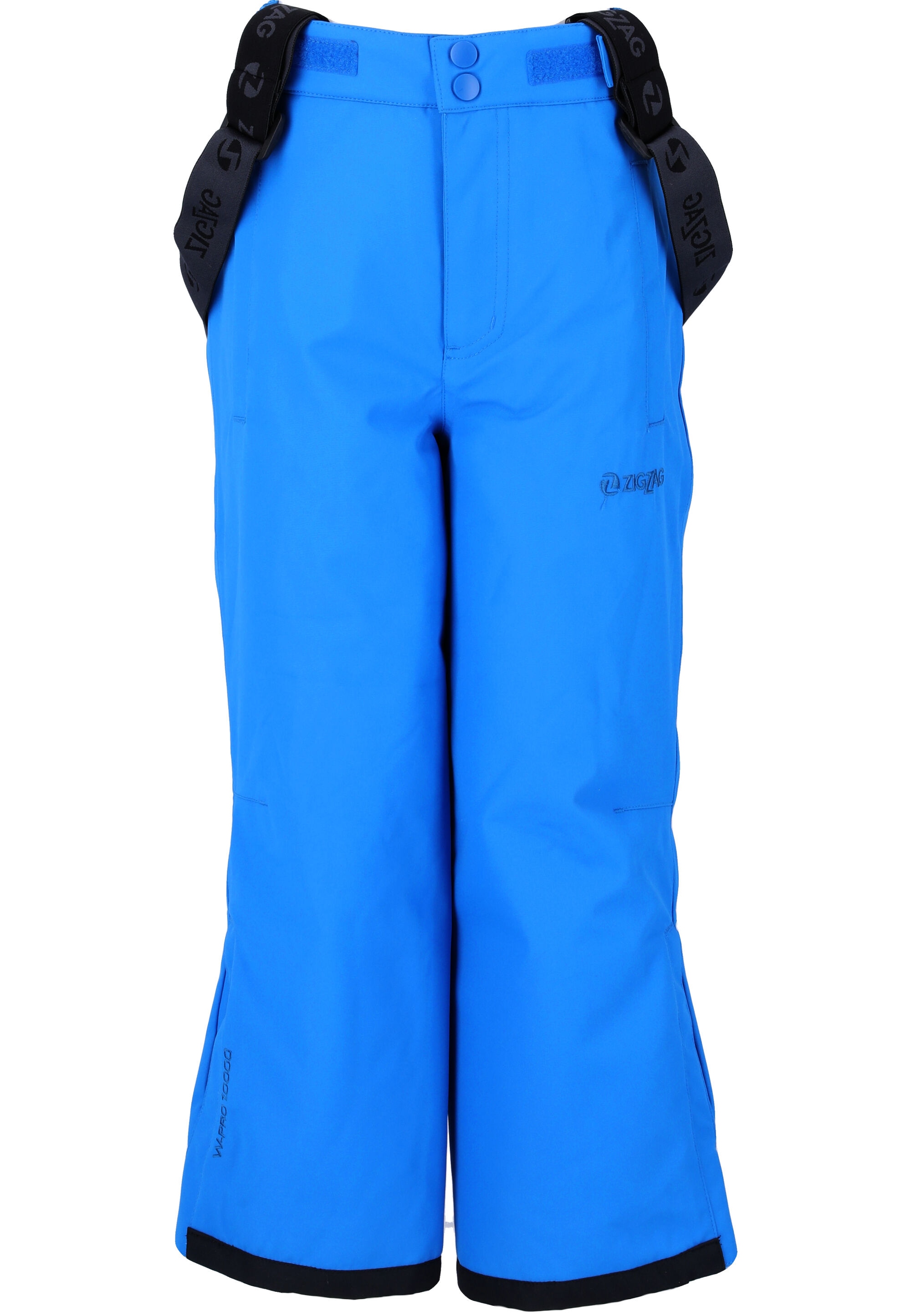 Skihose ZIGZAG "Soho", Kinder, Gr. 116, EURO-Größen, blau, 88% Polyester, 12% Elasthan, unifarben, lang, Hosen, mit abnehmbaren Hosenträgern Image