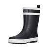 Gummistiefel ZIGZAG, Gr. 22, schwarz-weiß (schwarz, weiß), Gummi, casual, Schuhe, aus hochwertigem Naturkautschuk