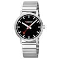 Mondaine Classic Unisex Black Watch A660.30360.16SBW