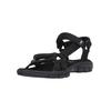 Sandale CRUZ "Bernao", Damen, Gr. 38, schwarz (schwarz, schwarz), Synthetik, casual, Schuhe, mit rutschfestem Allwetterprofil